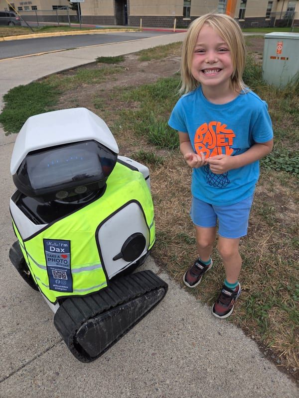 Dax robot spotted in the field, #ifounddax photo 36