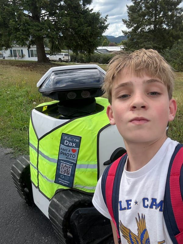 Dax robot spotted in the field, #ifounddax photo 40