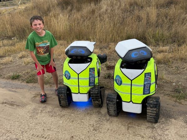 Dax robot spotted in the field, #ifounddax photo 52